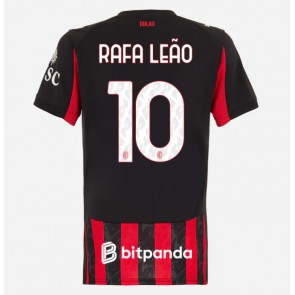 AC Milan Rafael Leao #10 Replika Hemmatröja Damer 2025-26 Kortärmad